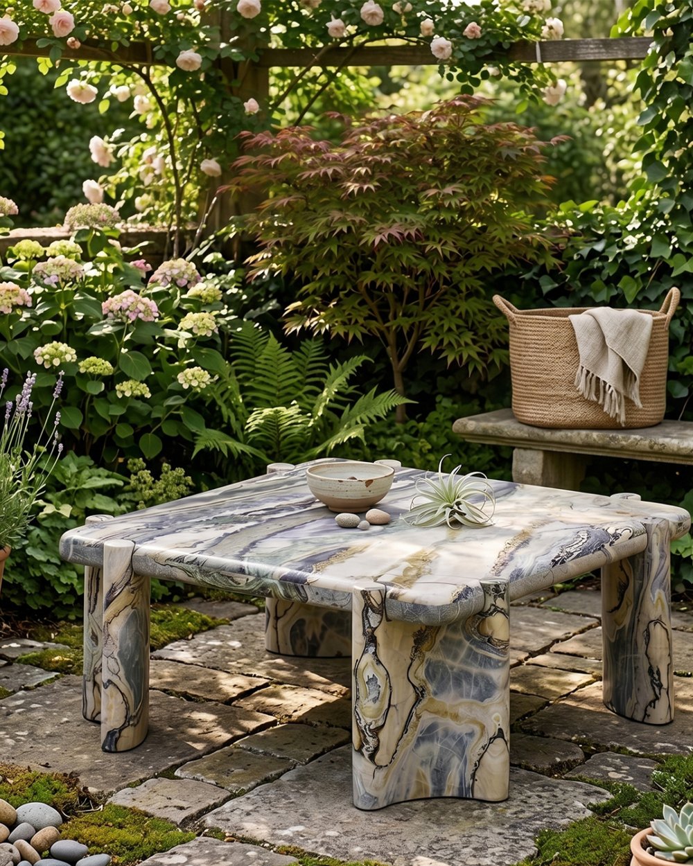 Aravalli Stone Coffee Table