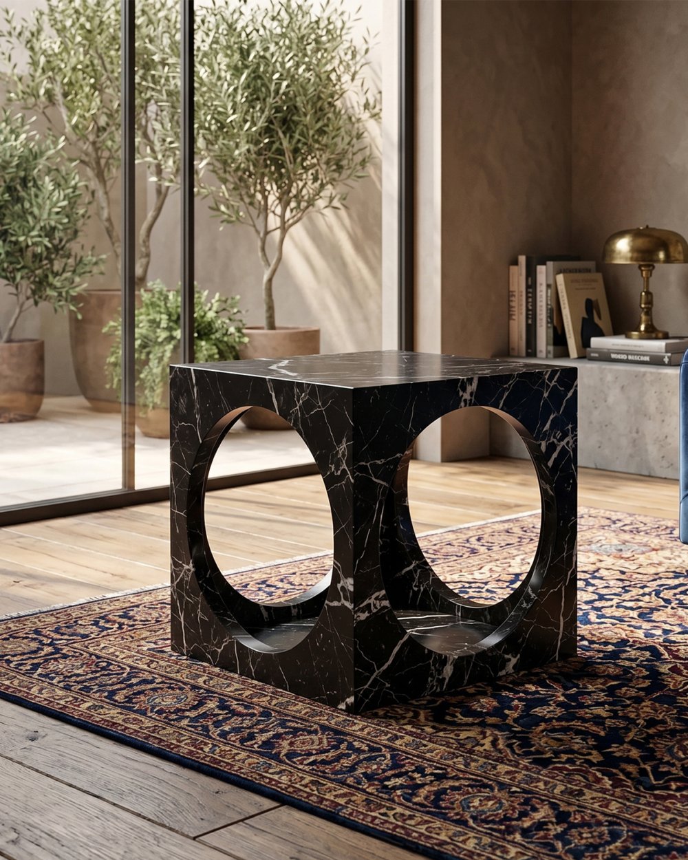 Stellar Marble Plinth
