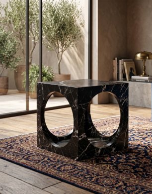 Stellar Marble Plinth