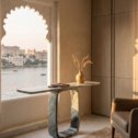 Fluted Monolith Table
